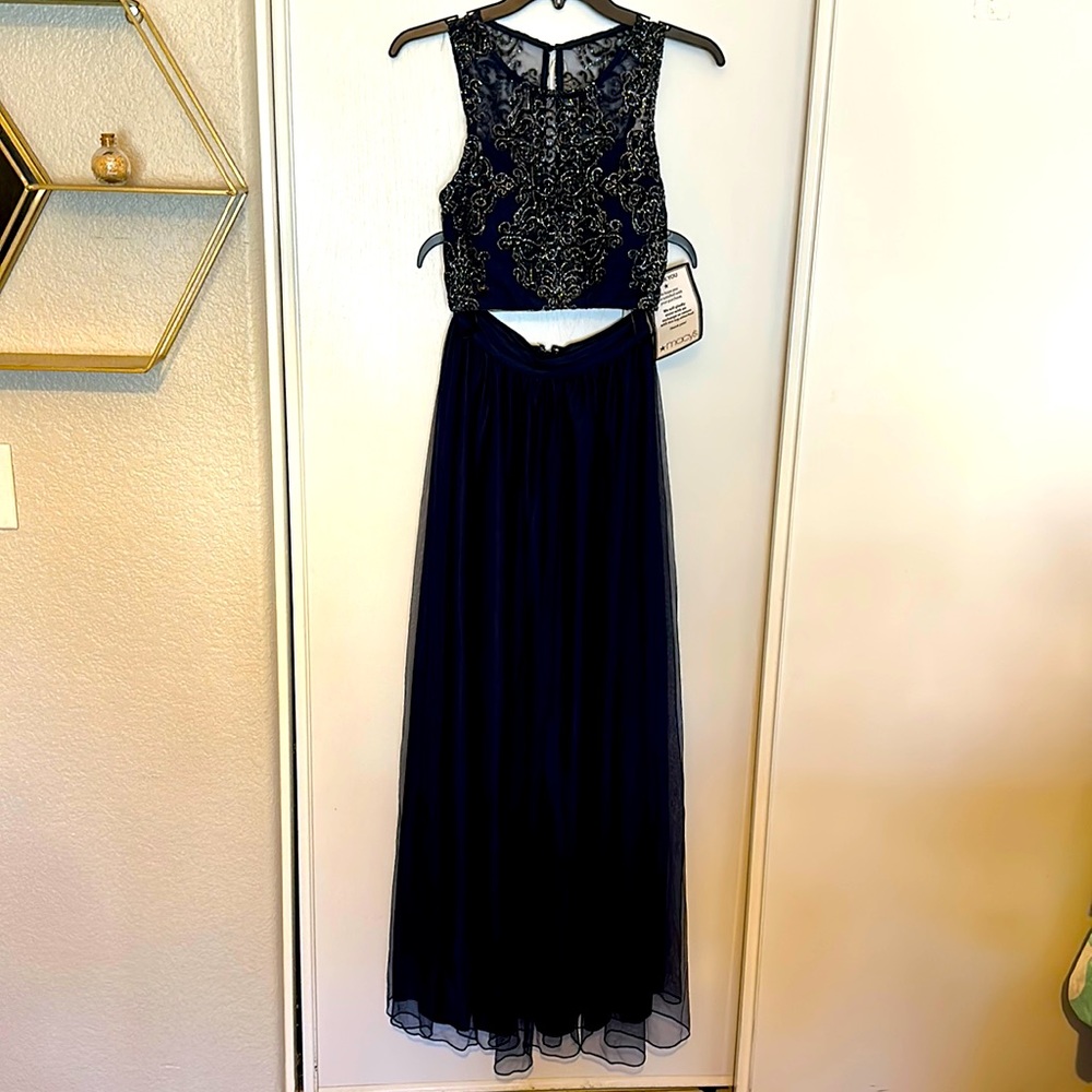 Navy blue Prom dress